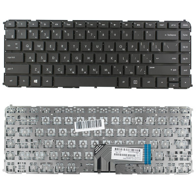 Клавіатура для ноутбука HP (Envy: 4-1000, 4t-1000, 6-1000, 6t-1000) rus, black, без фрейма