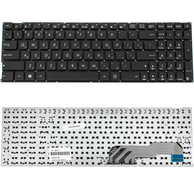 Клавіатура для ноутбука ASUS (X541 series) rus, black, без фрейма (оригінал)