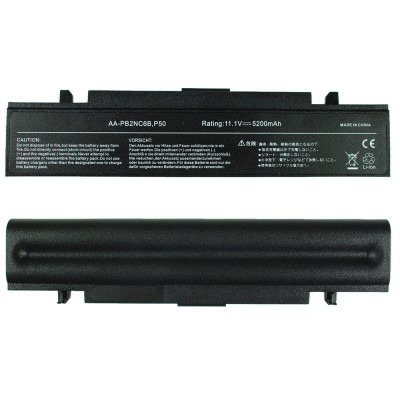 Аккумулятор Samsung AA-PB4NC6B (P50, P60, R39, R40, R45, R60, R65, R70, Q210, R460, R510) 11.1V 5200mAh Black