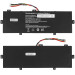 Аккумулятор Prestigio U3285131P-2S 10P-9Lines (SmartBook 141 C4), короткий (5см) кабель, 7.6V 5000mAh Black