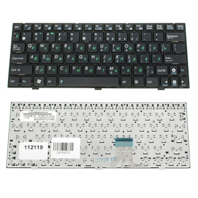 Клавіатура для ноутбука ASUS (1004, 1004DN), rus, black