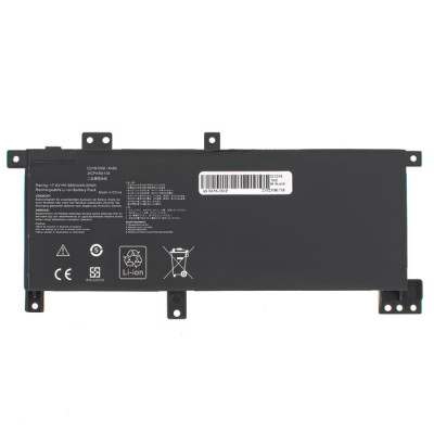 Аккумулятор ASUS C21N1508 (VivoBook: X456UF, X456UV, R457UJ, R457UV, R457UA) 7.6V 3800mAh Black