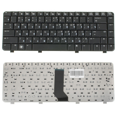 Клавіатура для ноутбука HP (Pavilion: dv2000 series, Compaq Presario V3000 series) rus, black