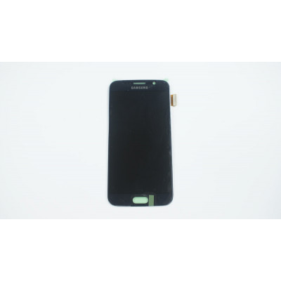 Дисплей для смартфона (телефону) Samsung Galaxy S6 DS, SM-G920, blue (У зборі з тачскріном)(без рамки)(OLED)
