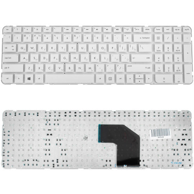 Клавіатура для ноутбука HP (G6-2000 series) rus, white, без фрейма (OEM)