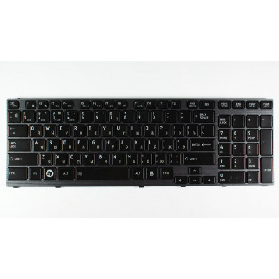 Клавіатура для ноутбука TOSHIBA (P750, P755, P770, P775) rus, black