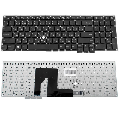 Клавіатура для ноутбука LENOVO (ThinkPad: S531, S540) rus, black, без фрейма, без джойстика