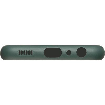 Чехол накладка Full Soft Case Samsung A135 (A13) тёмно зелёная