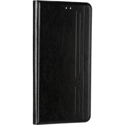 Чехол-книжка Gelius Leather New для Xiaomi Redmi Note 10, Note 10s черного цвета