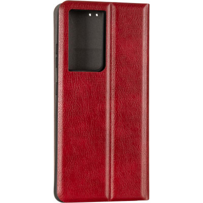 Чехол-книжка Gelius Leather New для Samsung G998 (S21 Ultra) красного цвета