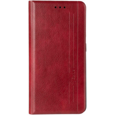 Чехол-книжка Gelius Leather New для Samsung A415 (A41) красного цвета