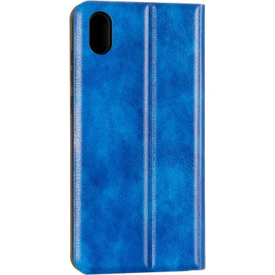 Чехол-книжка Gelius Leather New для Huawei Y5 2019 года (AMN-LX9) синего цвета