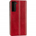 Чехол-книжка Gelius Leather New для Samsung G991 (S21) красного цвета