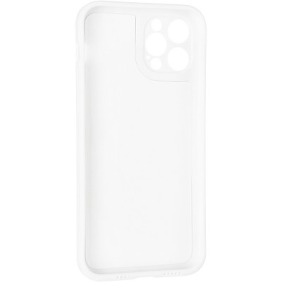 Чехол накладка Full Frosted Case для Apple iPhone 12 Pro Max (белая)