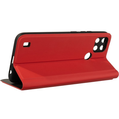 Чехол-книжка Gelius Shell Case для Realme C25Y красного цвета