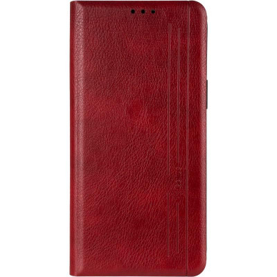 Чехол-книжка Gelius Leather New для Apple iPhone 12 Pro Max красного цвета