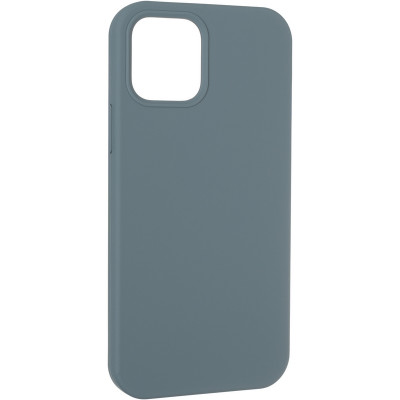 Накладка Original Full Soft Case для Apple iPhone 12, Apple iPhone 12 Pro (зеленовато-серого цвета)