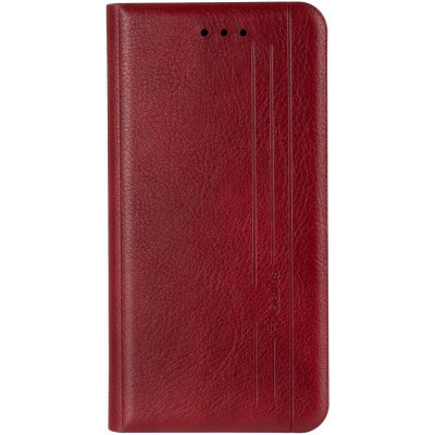 Чехол-книжка Gelius Leather New для Apple iPhone 12 Mini красного цвета