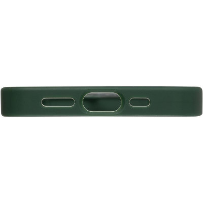 Чехол накладка Bumper Case TPU (MagSafe) для iPhone 14 темно-зелений