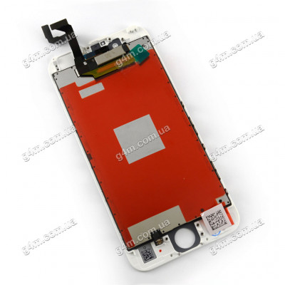 Дисплей Apple iPhone 6S с тачскрином и рамкой, белый