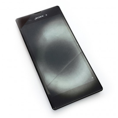 Дисплей Sony D5102 Xperia T3, D5103 Xperia T3, D5106 Xperia T3 с тачскрином и рамкой, черный