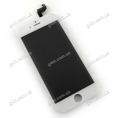 Дисплей Apple iPhone 6S с тачскрином и рамкой, белый