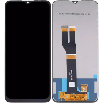 Дисплей Nokia С10/С20 с тачскрином, черный