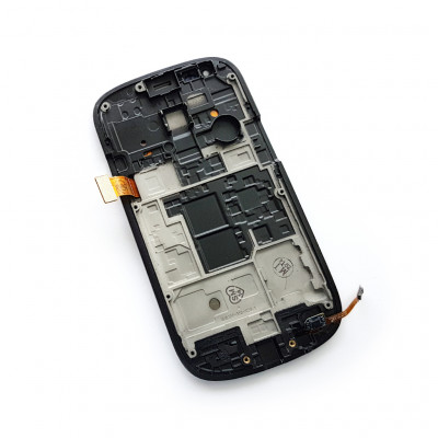 Дисплей Samsung i8190 Galaxy SIII Mini черный с тачскрином и рамкой (Оригинал)