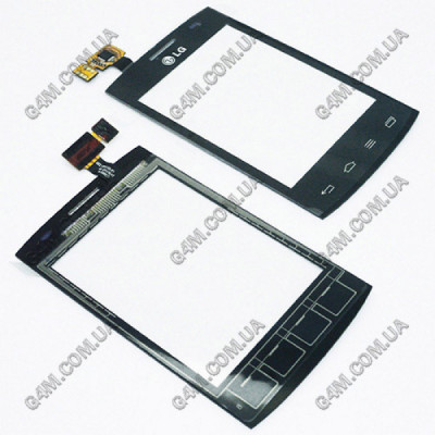 Тачскрин для LG E410 Optimus L1 II черный