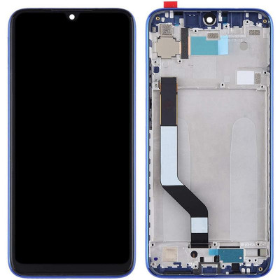 Дисплей Xiaomi Redmi Note 7 с тачскрином, и рамкой синий
