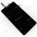 Дисплей Lenovo S856 с тачскрином, черный (Оригинал)