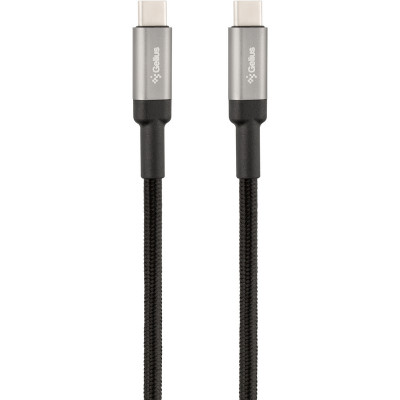 USB дата-кабель Gelius Pro G-Power GP-UC105 з Type-C на Type-C (100W) чорний, 1 метр