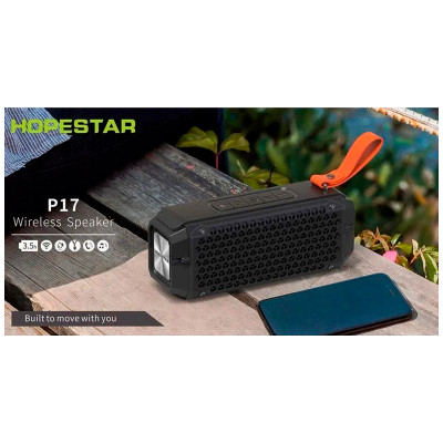 Музыкальная Bluetooth колонка Hopestar P17 (черного цвета)