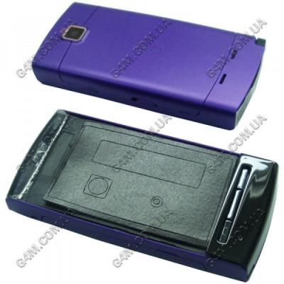 Корпус Nokia 5250 фиолетовый с клавиатурой, высокое качество