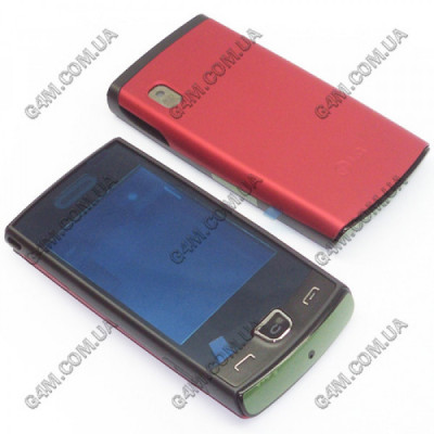 Корпус LG P520 красный с клавиатурой, высокое качество