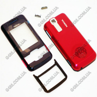 Корпус для Nokia 7100 Supernova красный, высокое качество