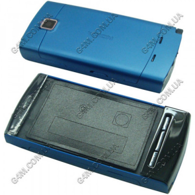 Корпус Nokia 5250 синий с клавиатурой, высокое качество