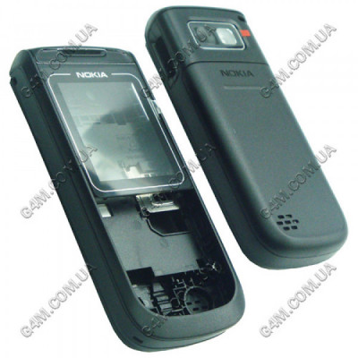 Корпус Nokia 1680 classic черный со средней частью, высокое качество