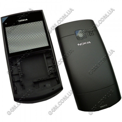 Корпус для Nokia X2-01 черный, высокое качество