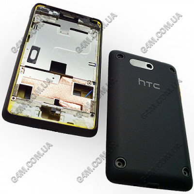 Корпус для HTC T5555 Touch HD mini черный, Оригинал
