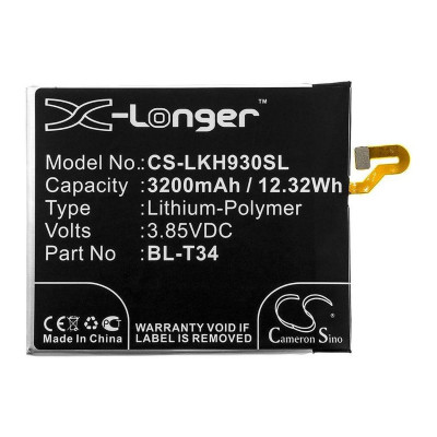 Батарея LG BL-T34 (X-Longer CS-LKH930SL) 3200 mAh