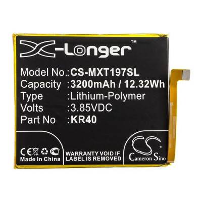 Батарея Motorola KR40 (X-Longer CS-MXT197SL) 3200 mAh