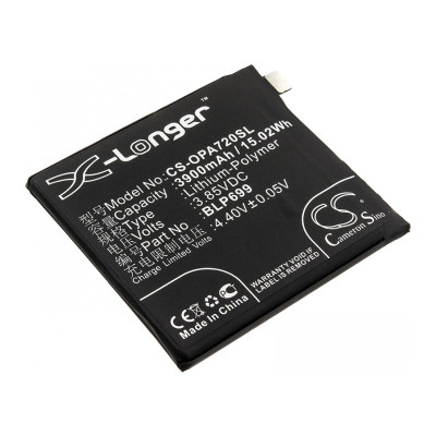 Аккумуляторная батарея X-Longer BLP699 (CS-OPA720SL) для OnePlus 7 Pro (3900 mAh)
