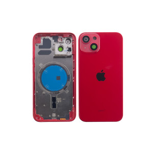 Корпус iPhone 13 в зборі Red з тримачем SIM, кнопками, магнітами та сіткою US