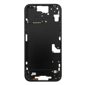 Рамка корпусу iPhone 15 Plus Black з тримачем SIM, кнопками та сіткою EU, EU версія