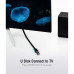 Кабель Подовжувач Flat USB3.0 Extension Cable 1.5M Black (VAS-A13-B150)