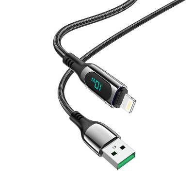 Кабель HOCO S51 Extreme charging data cable for iP Black