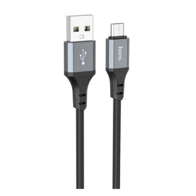Кабель HOCO X92 Honest silicone charging data cable for Micro(L=3M) Black