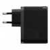 МЗП Baseus GaN3 Pro Fast Charger C+U 100W (Cable Type-C  to Type-C 100W(20V/5A) 1m) Black