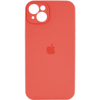 Чохол для смартфона Silicone Full Case AA Camera Protect for Apple iPhone 15 18,Peach